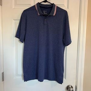 Men’s Nike dri-fit blue golf shirt,size medium